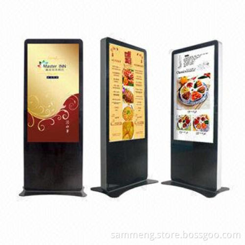 55-inch Network LCD Advertising Players with stand, support all formats